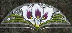 variegated calla lily design