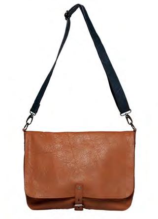Ink Navy with Tan Strap G0305 39 x 29 x