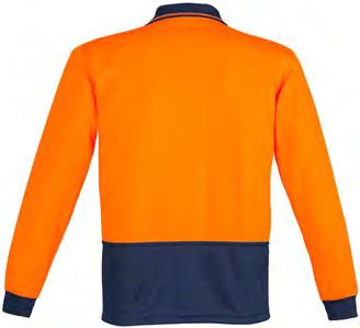 POLOS 100% Polyester - 175 gsm 8-24, Orange/Black, Yellow/Black WORK SHIRTS / POLOS Super soft natural breathable