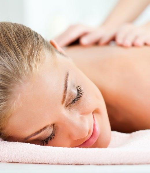 ESSENTIAL S P A B O O S T E R S SPA ETIQUETTE SCALP, NECK, SHOULDER MASSAGE A combination of specialised massage techniques to break down knots and deeply rooted tension in the upper