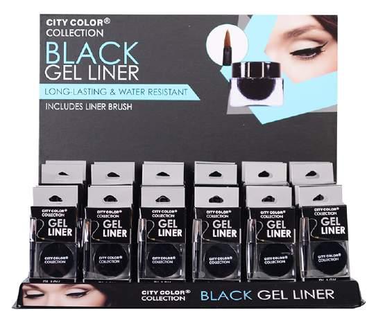E-0063 Black Gel Liner UPC: 849-13600-851-7