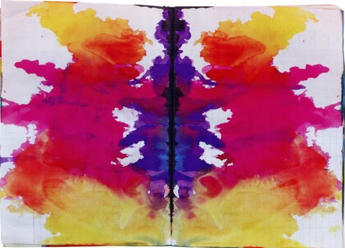 rehabilitation. His family fled East Germany for the West. He grew up in utter and total chaos, says VeneKlasen. He was fleeing the whole early part of his life. Untitled (Rorschach), c.