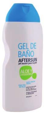 Start by looking after it while in the shower with the Aftersun Bath Gel.