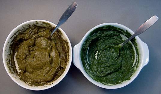 Figure 45: When your henna is ready and you are ready to dye your hair, put your indigo powder into a bowl.