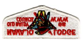 First solid embroidered flap patch S-2 S-2 S-2a 1966 Not a design change. Same as the S-1.