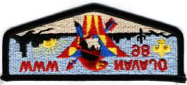 S-17 S-17 S-15 1986 Not a design change. Same as the S-14. 4 th of 7 borders of this patch. This patch was known as the Service flap patch.