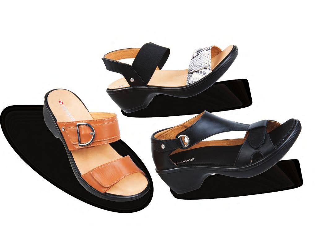 London Sometimes simple just works as here on the stylish London 2 strap wedge.