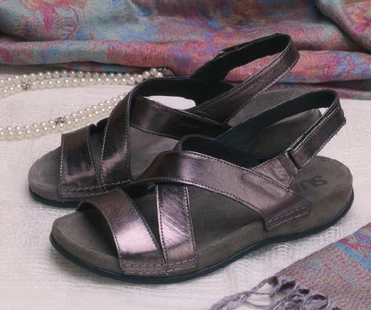 Comfort Sandals Gunmetal Fay Elegance in contemporary design