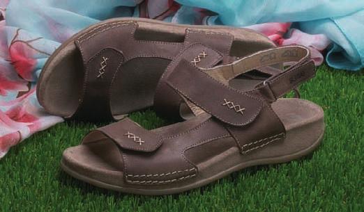 Comfort Sandals Nutmeg Fairy Adjustable flair E Fitting Size: 36-42 64 Nutmeg Fiona Simple style E Fitting Size: