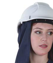 most hard hats Releasable back panel Also available in 100% cotton Blue, Green,