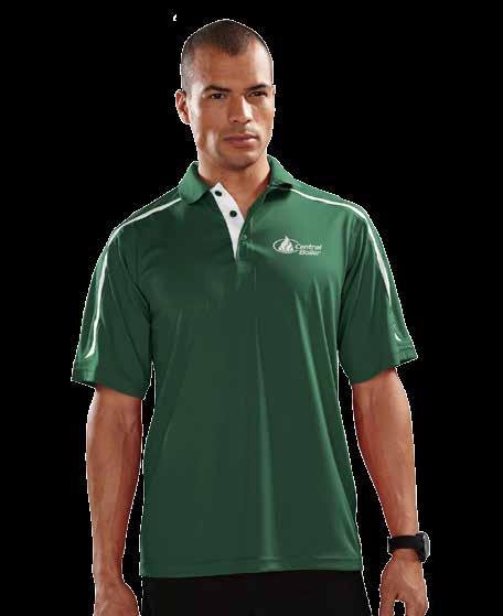 COMFORT & STYLE Men's Performance Polo This 6 oz.