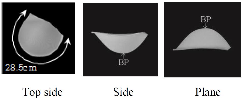 1. Bra cups were designed to enhance and shape women s breasts and to reduce pressure by applying a Nowire mold, as shown in Fig.2.