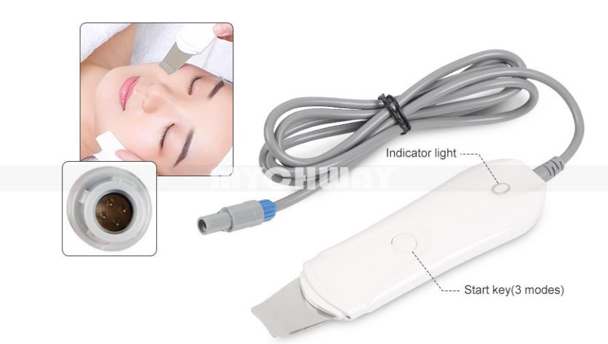 4, The Frequency of ultrasonic could also generate resonance vibration of the cells, consume the fat and improve water absorbing capacity of cells, rejuvenate the skin and recover the elasticity. 6.