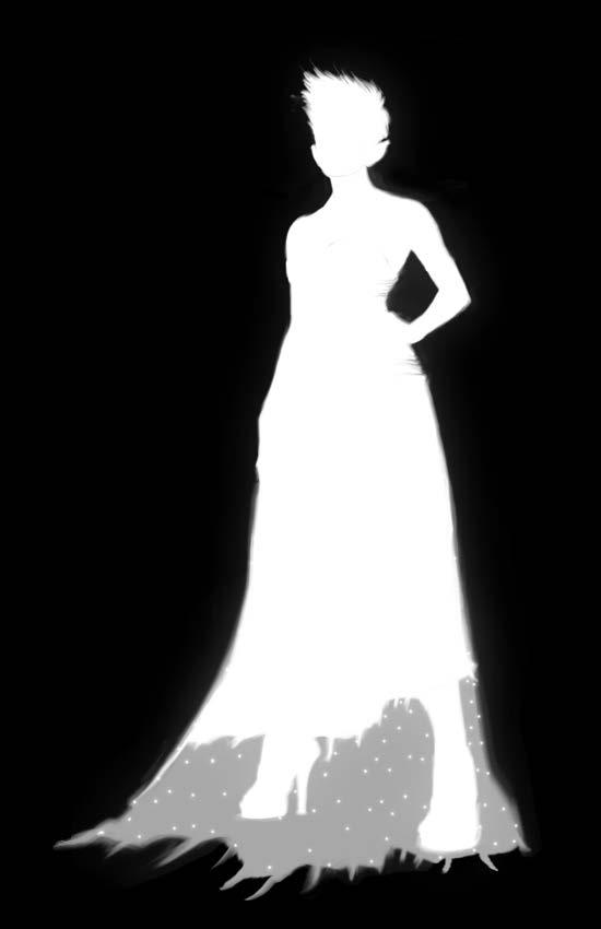 Where Moonsilver only offered glowing dresses for the ladies, NightShade has designs for both men and women.