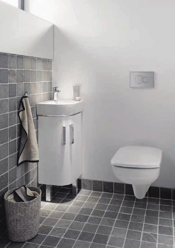 Quick release seat Wall hung toilet, 320mm