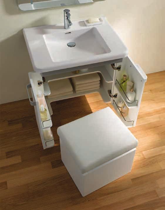 alltm 750mm washbasin and vanity unit with