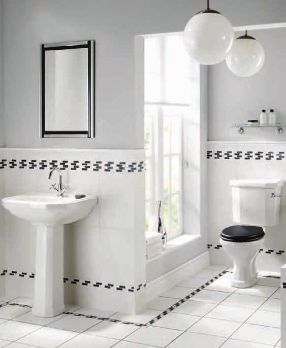 44 Toilet with cistern,