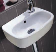 The toilet options include a combination of our Rimfree and Flushwise technologies for easy cleaning and water