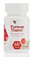 72 375g Forever Therm This carefully created formula contains a special combination of vitamins, including B6 and B12, which