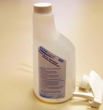 Foam Spray Autoclave Cleaner/Conditioner This long-lasting cleaning and conditioning foam remains on inside walls of autoclave to eliminate residue as well as odors.