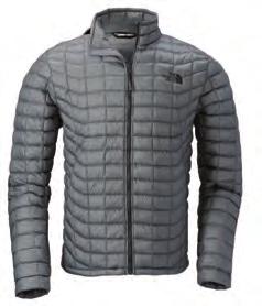 NEW THERMOBALL TREKKER JACKETS Designed with baffles contoured to fit your body, this streamlined jacket offers lightweight, highly compressible ThermoBall powered by PrimaLoft synthetic insulation.