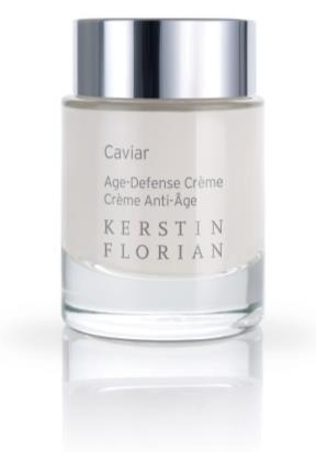 Caviar Age-Defense Crème Moisturize For Normal, Dry and Aging Skin Types. This exquisite, deeply nourishing crème counteracts visible signs of aging.