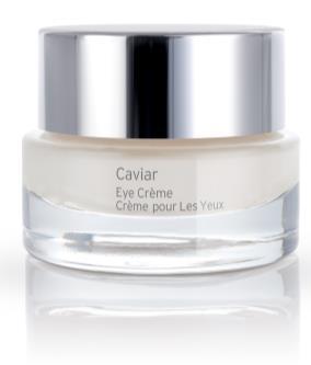 Caviar Eye Crème Moisturize For All Skin Types. This crème immediately hydrates and nourishes the delicate eye area to smooth fine lines, boost firmness and reduce puffiness.