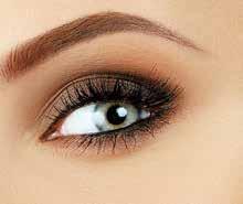 Eyeliner & Argan Fibre Lash Mascara Kit Use a Vegan Blend Eye Brush to shade the inner third of the eye and along the brow