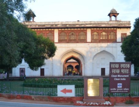 Museums of Archaeological Survey of India Despite heavy demolition, the fort still has a