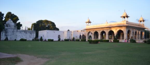 Zafar Mahal, etc. fig. 3-4~ Red Fort, Delhi: Naubat or Naqqar Khana fig.