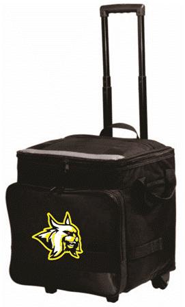 5"w x 7"d 6-12 Can Cooler Rolling Cooler Choice of Lynx Imprinted 48-can capacity Collapsible design makes for easy