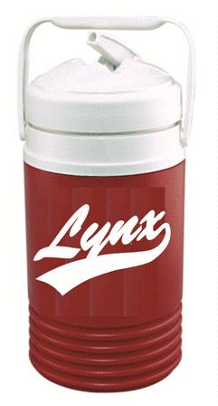 $15 16 Oz. Sport Bottle with Lynx and Name/Number 16 OZ.
