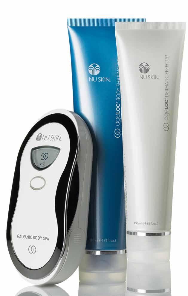 AGELOC GALVANIC BODY TRIO It's time to take the science of skin ageing one step further with a highly advanced body enhancement system.