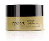 cleansing the skin and hair. 150ml ITEM 07102897 RRP $37.00 EPOCH ANTISEPTIC HAND SANITIZER Cleanses hands on-the-go.