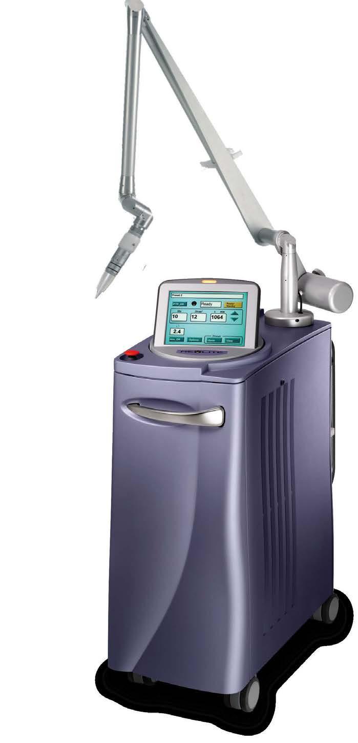 Revlite Electro Optic Q-Switched Nd:YAG laser featuring