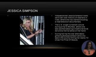 (Refer Slide Time: 12:23) Hollywood star Jessica Simpson is also another one who is joined the bandwagon