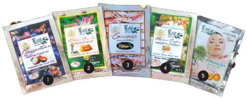 Face & Body products HERBAL POWDER 1. Mangosteen Peel Herbal Powder 2.