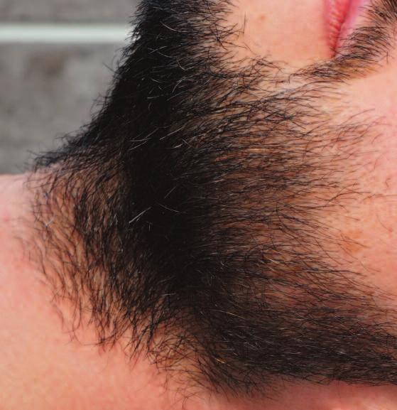 Shaping your beard at the first trim One of this decisions you will need to make is whether to shape your cheek lines or to leave them natural and let the hair on your face do its thing.