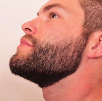Aim for 1-2 fingers above the adams apple (pic 3) Repeat the process with your sharp razor for a really defined,