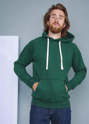 70.0073 Mantis M73 Men s Hooded Sweat Superstar 330g/m², 80% cotton, 20%, peach finish flatlock seam detailing throughout, waffle-lined-3-piece hood, flat cotton draw cords in natural colour, tonal