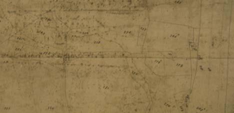 a) Hodskinson Map of Suffolk 1783 Sizewell Gap appears as an annotation on the map just to the right of the site which is outlined in red and the junction between the Gap road and Sandy Lane is shown