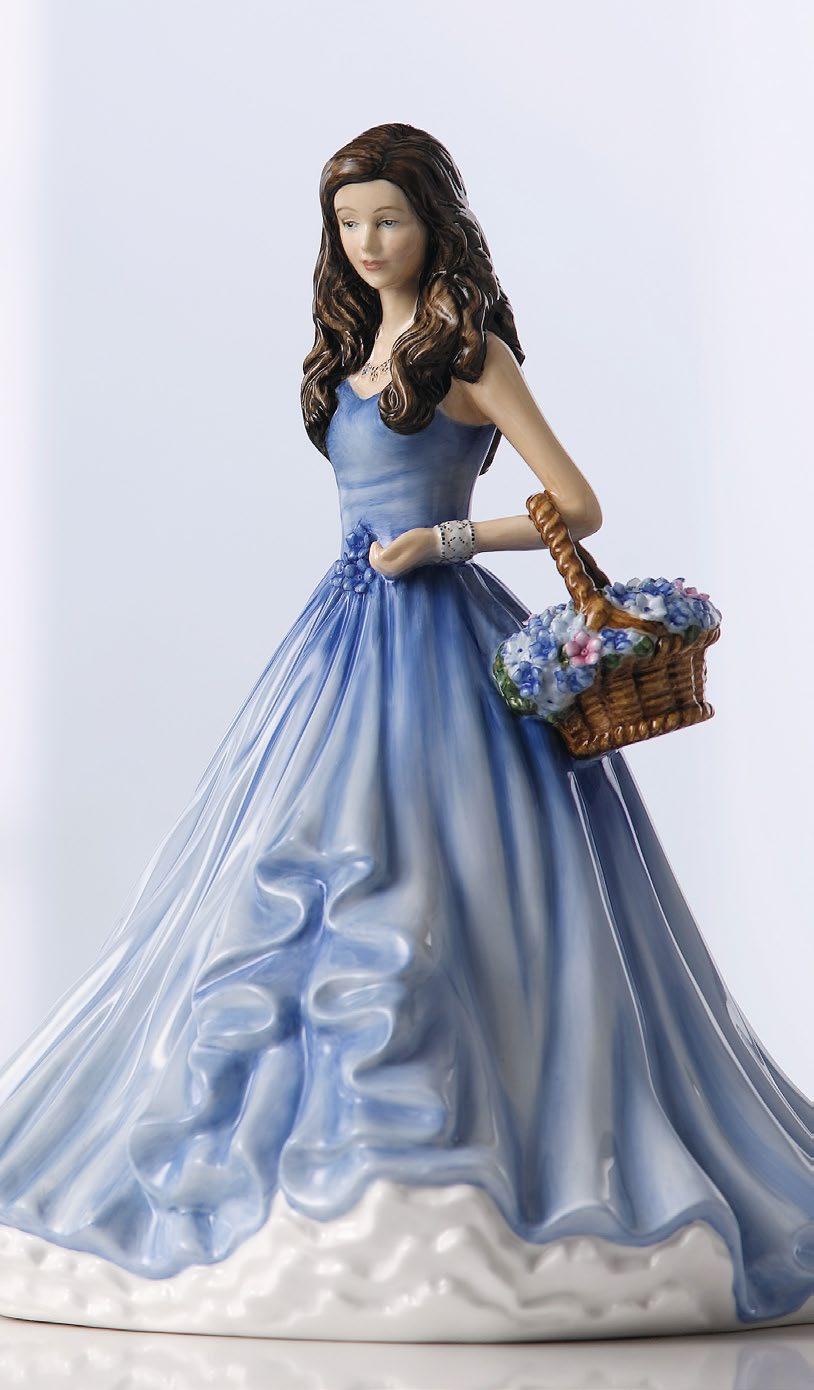 LANGUAGE OF FLOWERS True Love Forget Me Not HN 5836 Height 23cm 2945 002 AU$229.00 NZ$259.