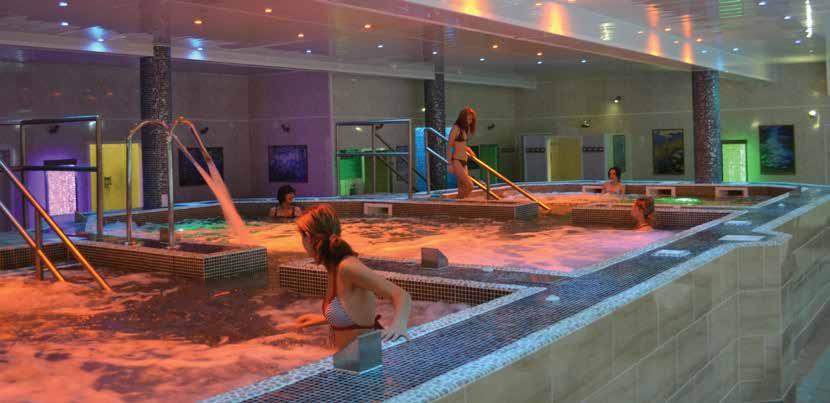 The Hydro Spas FREE - 90mins (16+) Whether you want to melt your troubles away in one of our saunas or simply unwind in the Hydro