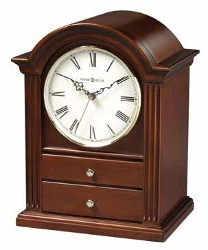 Continuum Clock Urn Oak Yorkshire and Windsor Cherry finishes 14 x 10.25 x 7.