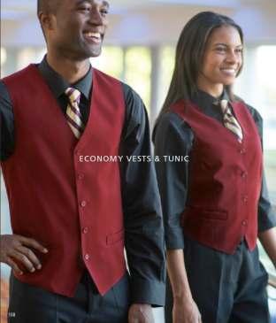 VESTS 100& Polyester, V-Neck, Self-Fabric Back, Fully Lined Men s Vest $22.