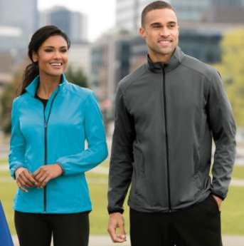 50 Embroidered Our budget-friendly soft shell is made for dashing to the office or for activities like hiking or golfing.