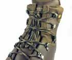 Tuck lace ends inside boot leg/tongue lacing. Use tongue pocket if fitted on your boot model.
