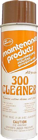 201019 300 Cleaner General-Purpose Degreaser with the Added Punch of Butyl General-purpose degreaser provides effective cleaning against a wide range of soils. Economical.