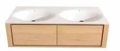 QUALITIME Hanging structure, 1 drawer TGO-058071 90 x 55 x 38 cm Solid surface top, 1 integrated washbasin TGO-058160 90 x 55 x 1,2 cm Hanging structure, 1 drawer TGO-058102 120 x 55 x 38 cm Solid