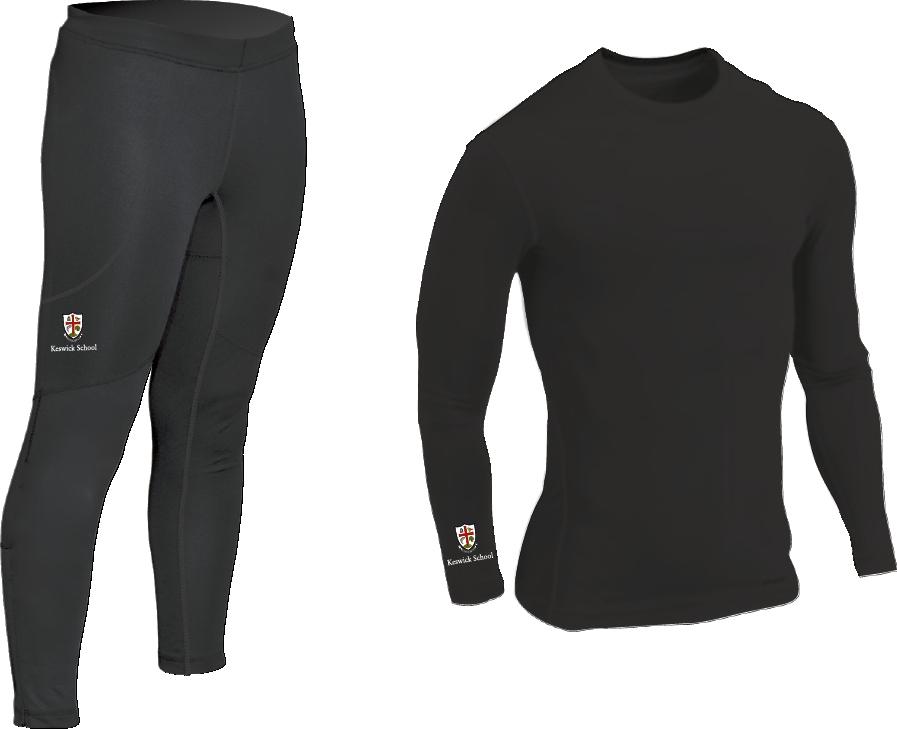 Baselayer Tops and Leggings / Optional Colour Options These are polyester compression garments